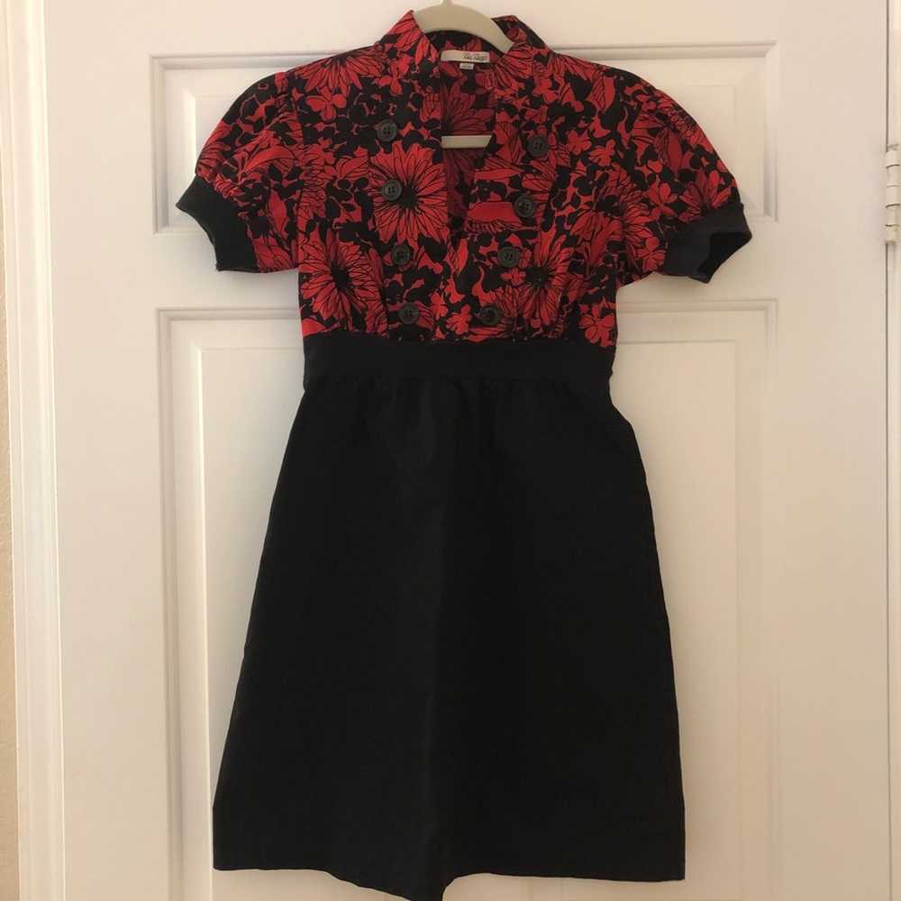 BE BOP retro style dress black & red